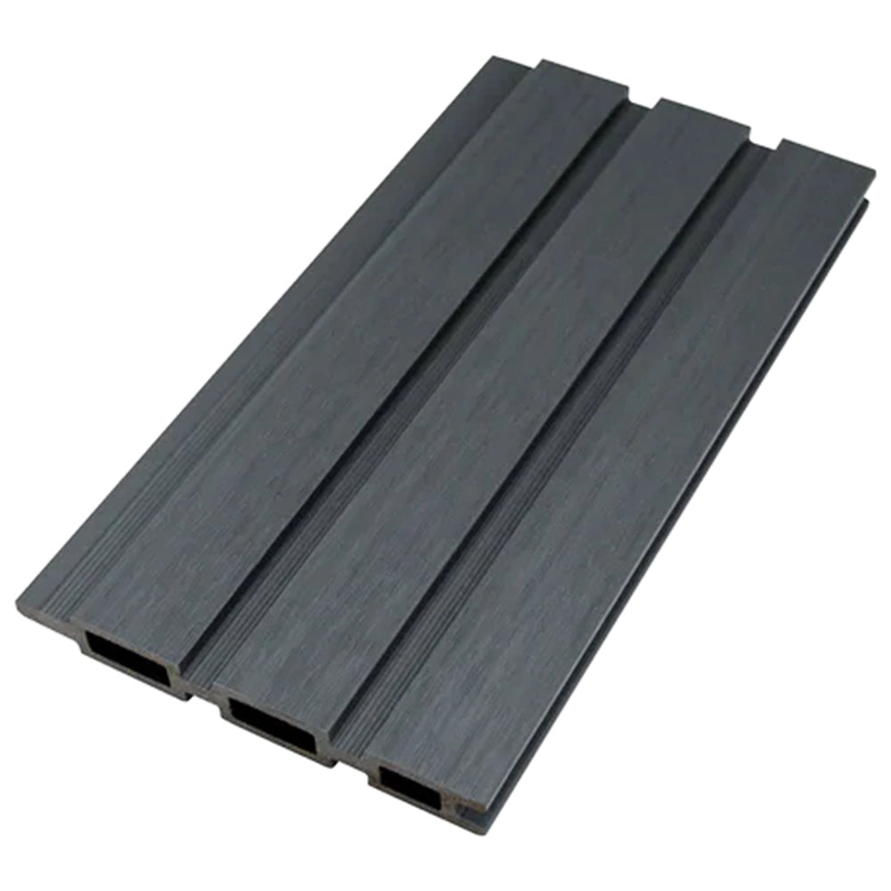 Grey Co-Extrusion Slatted Fencing image 0