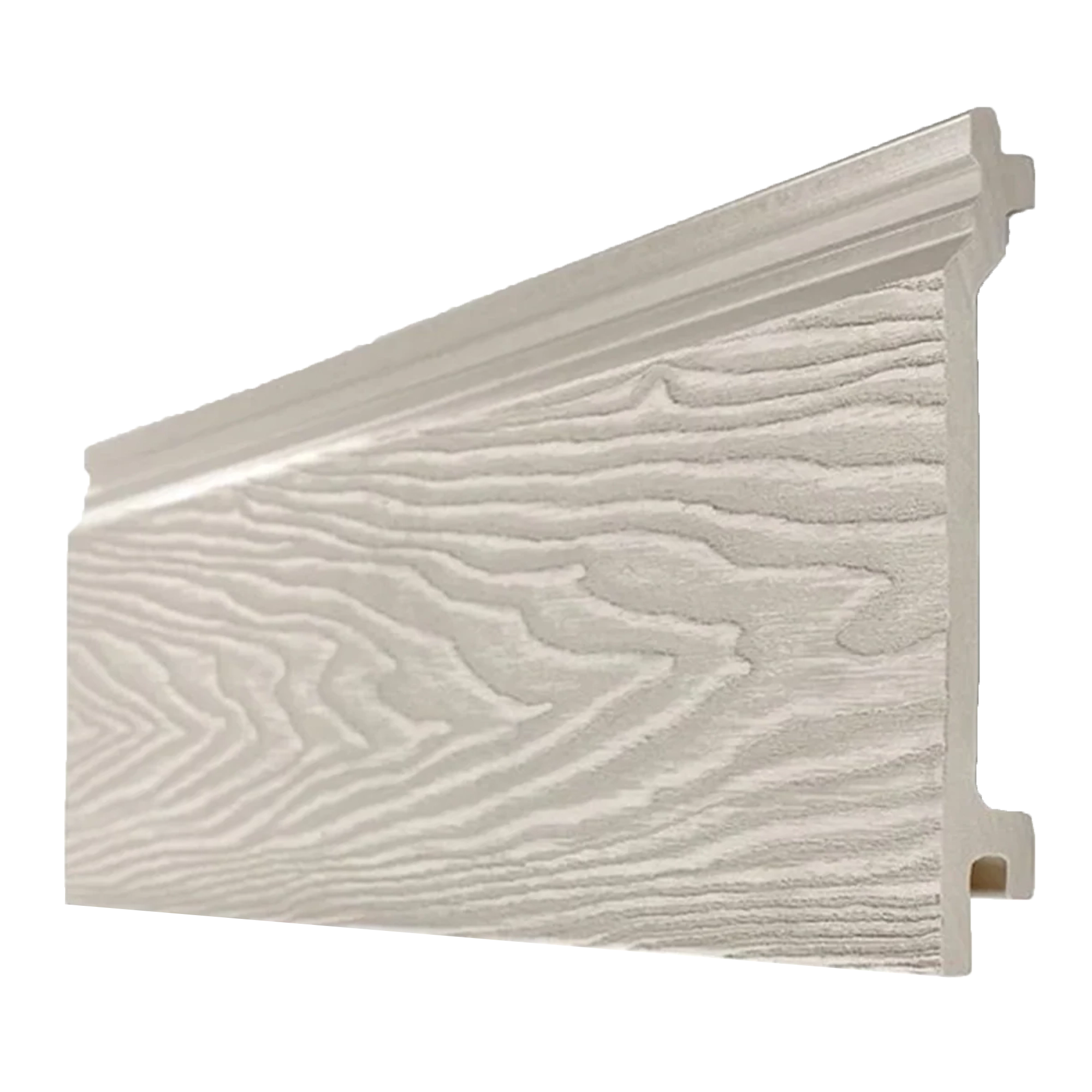 Ash White Woodgrain Cladding 3.6m image 0