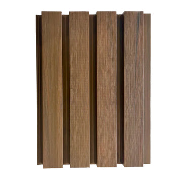 Golden Oak Slatted Cladding Series 1 image 0
