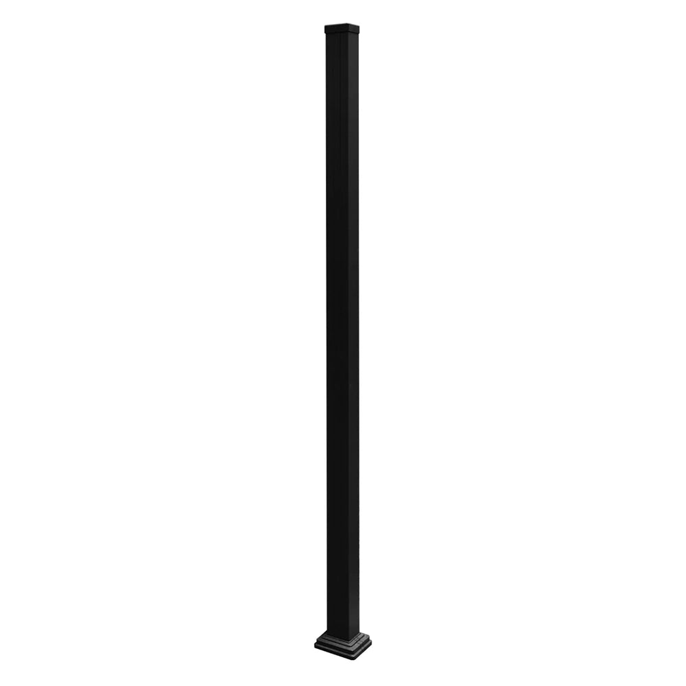 Aluminium Post Black 1.9m image 0