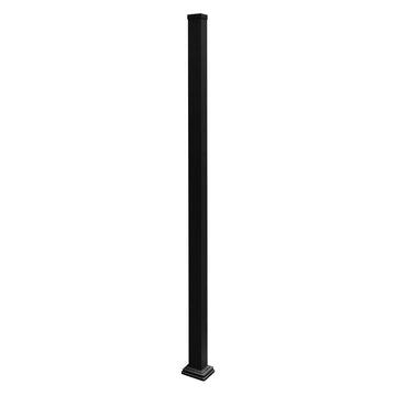 Aluminium Post Black 1.9m image 0