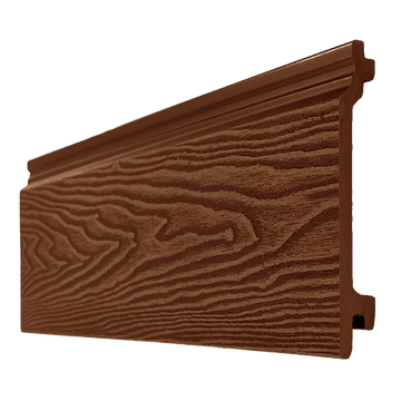 Red Brown Woodgrain Cladding 3.6m image 0