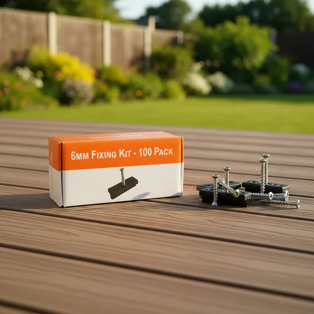 6mm Fixing Kit - 100 Pack (1:1)