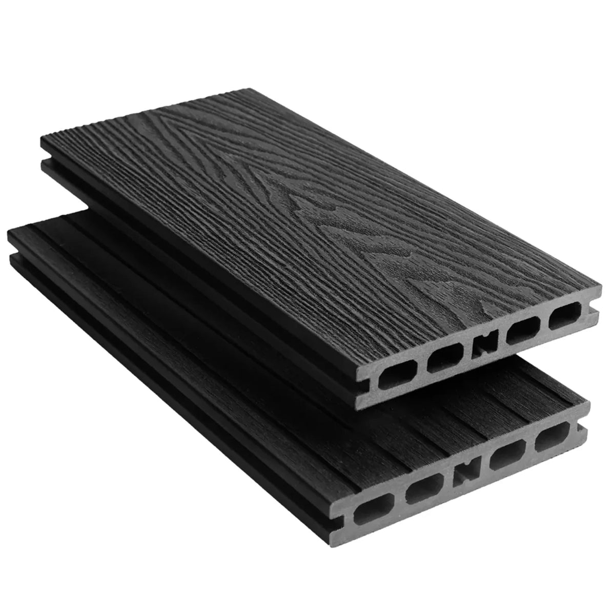 Charcoal Majestic composite decking board, 4.8m.