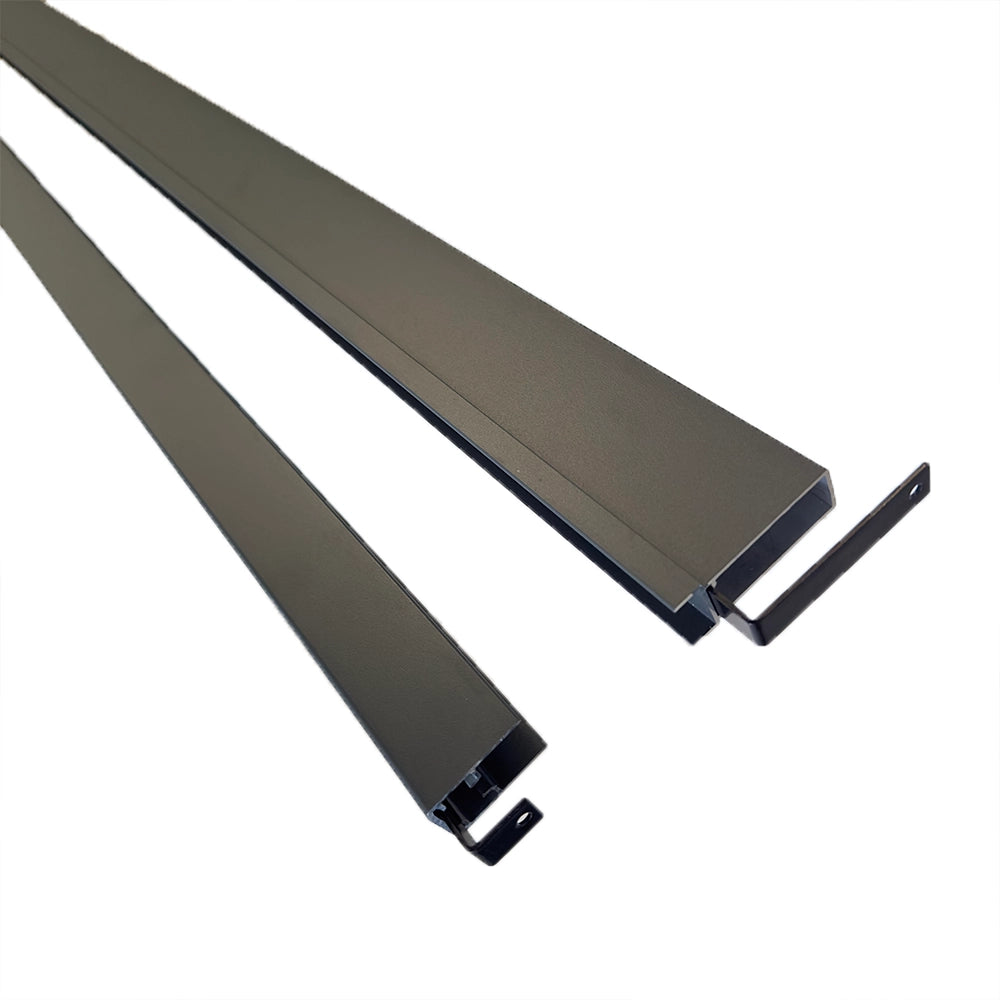 Anthracite Aluminium Top & Bottom Rail image 0