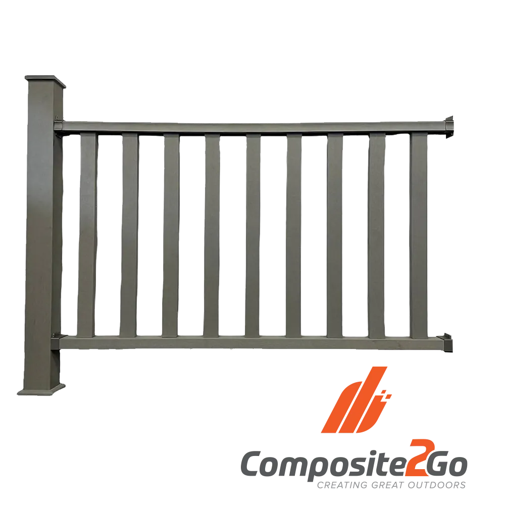 Grey Ballustrade - Railing Kit image