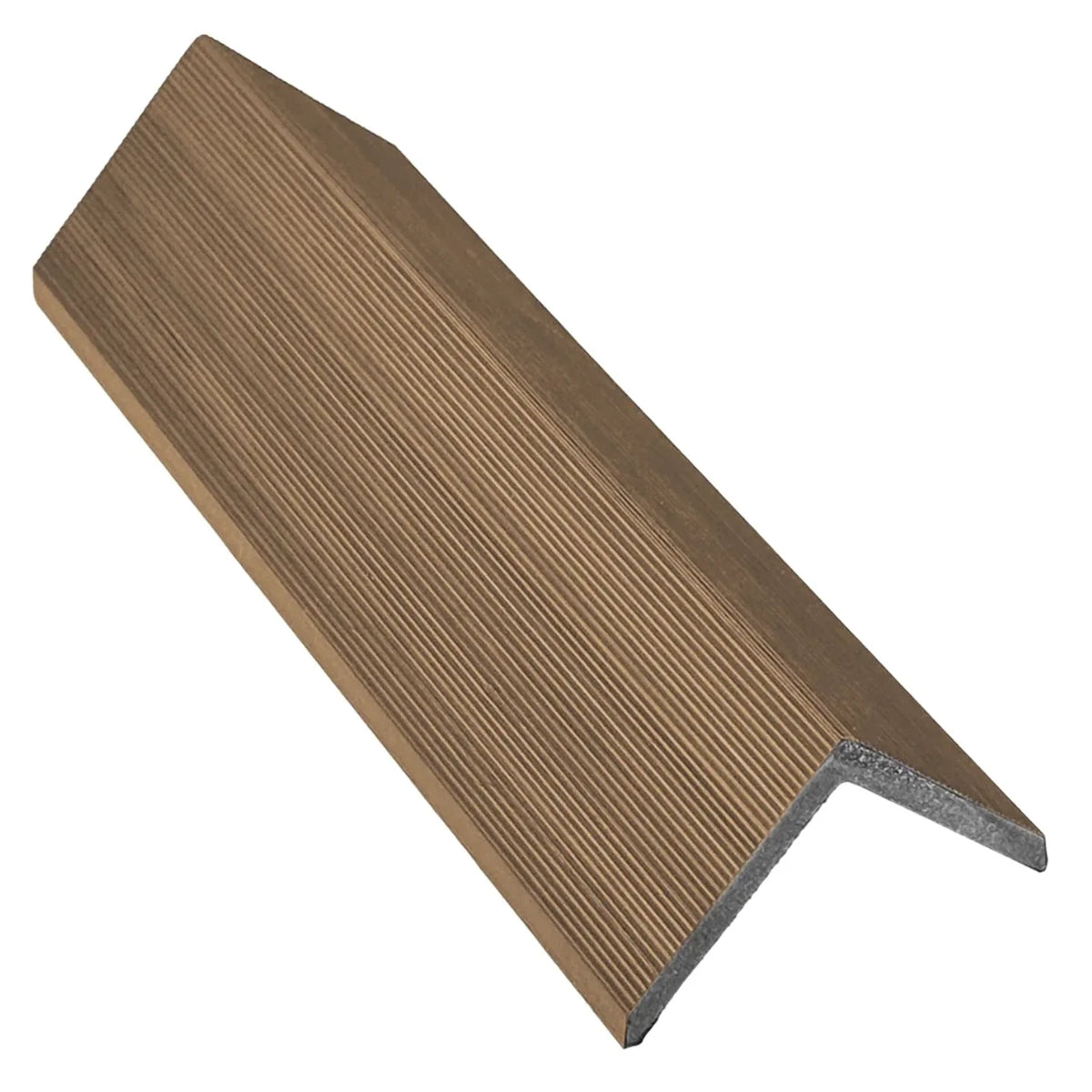 Majestic Golden Teak L-trim 4.8m, 50 × 50mm external.