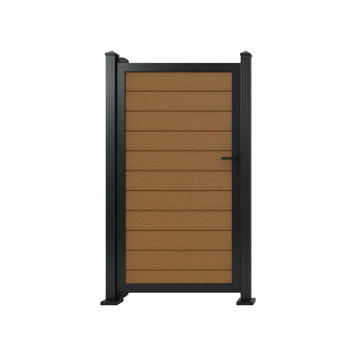 Teak Woodgrain Composite Gate