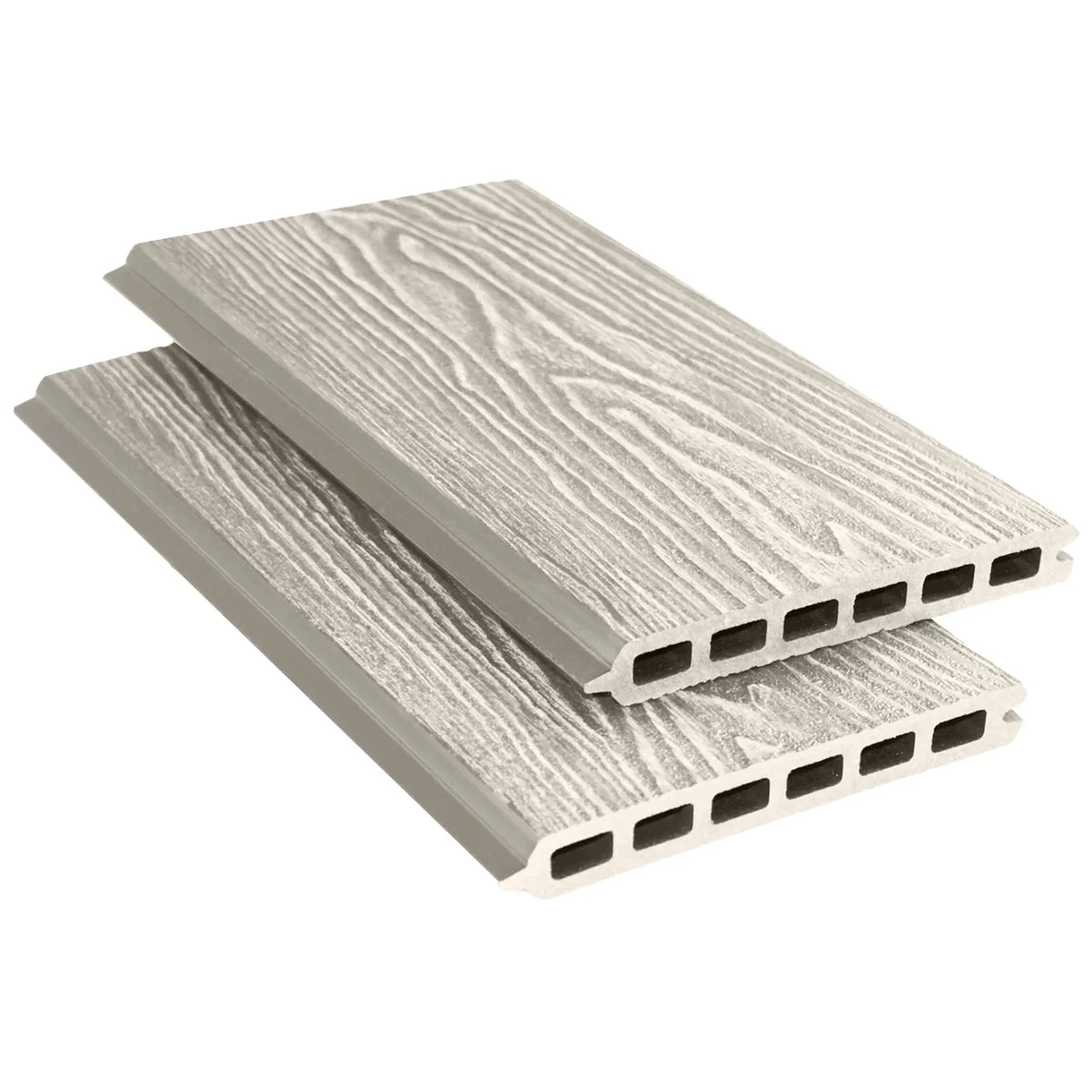 Ash woodgrain fence slat, 1.8m.