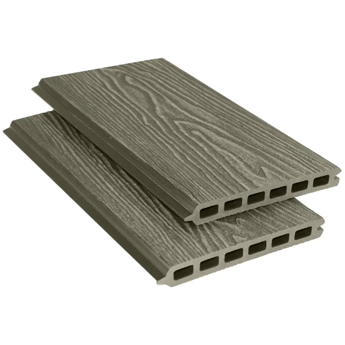 Oak woodgrain fence slat, 1.8m.