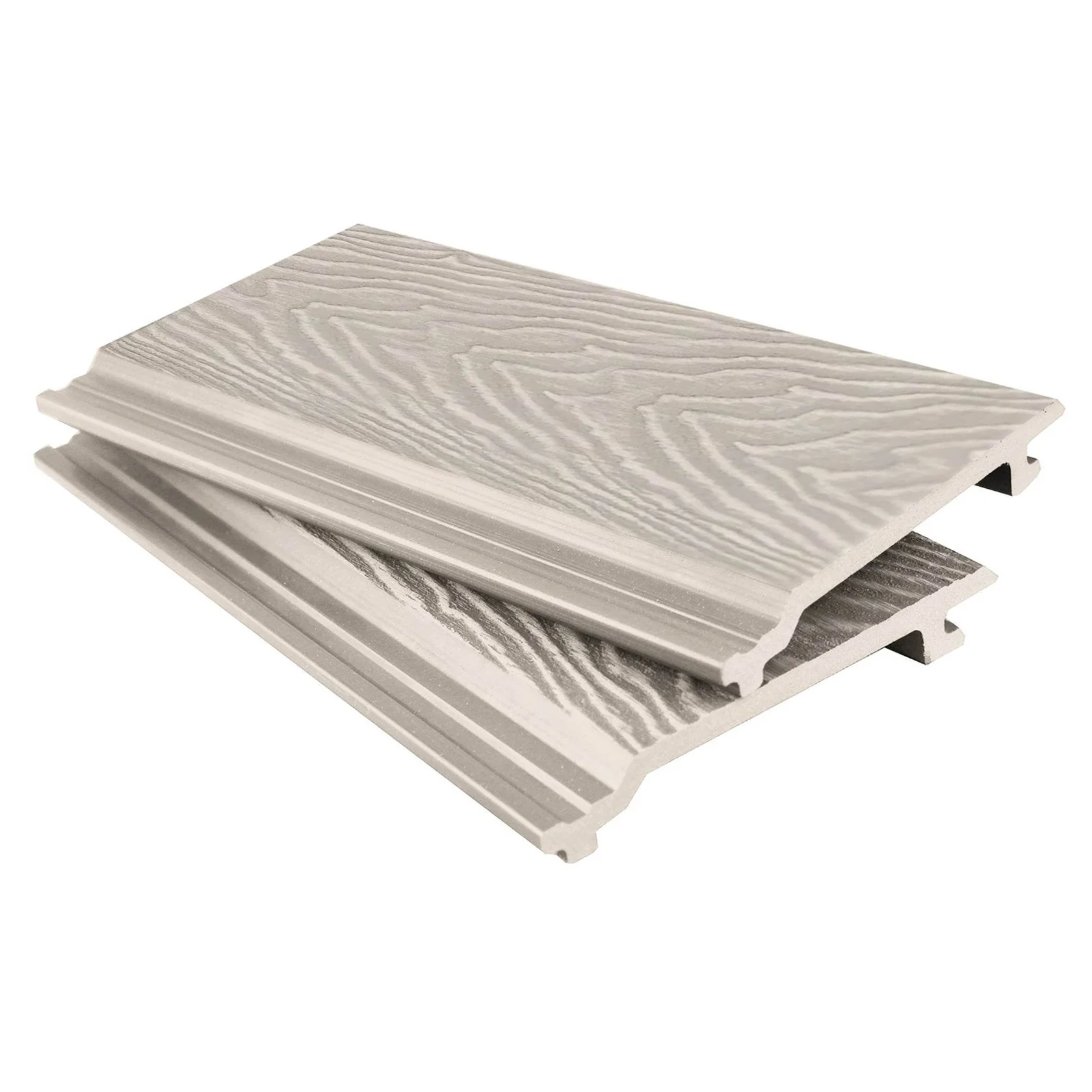 Ash White Woodgrain Cladding 3.6m