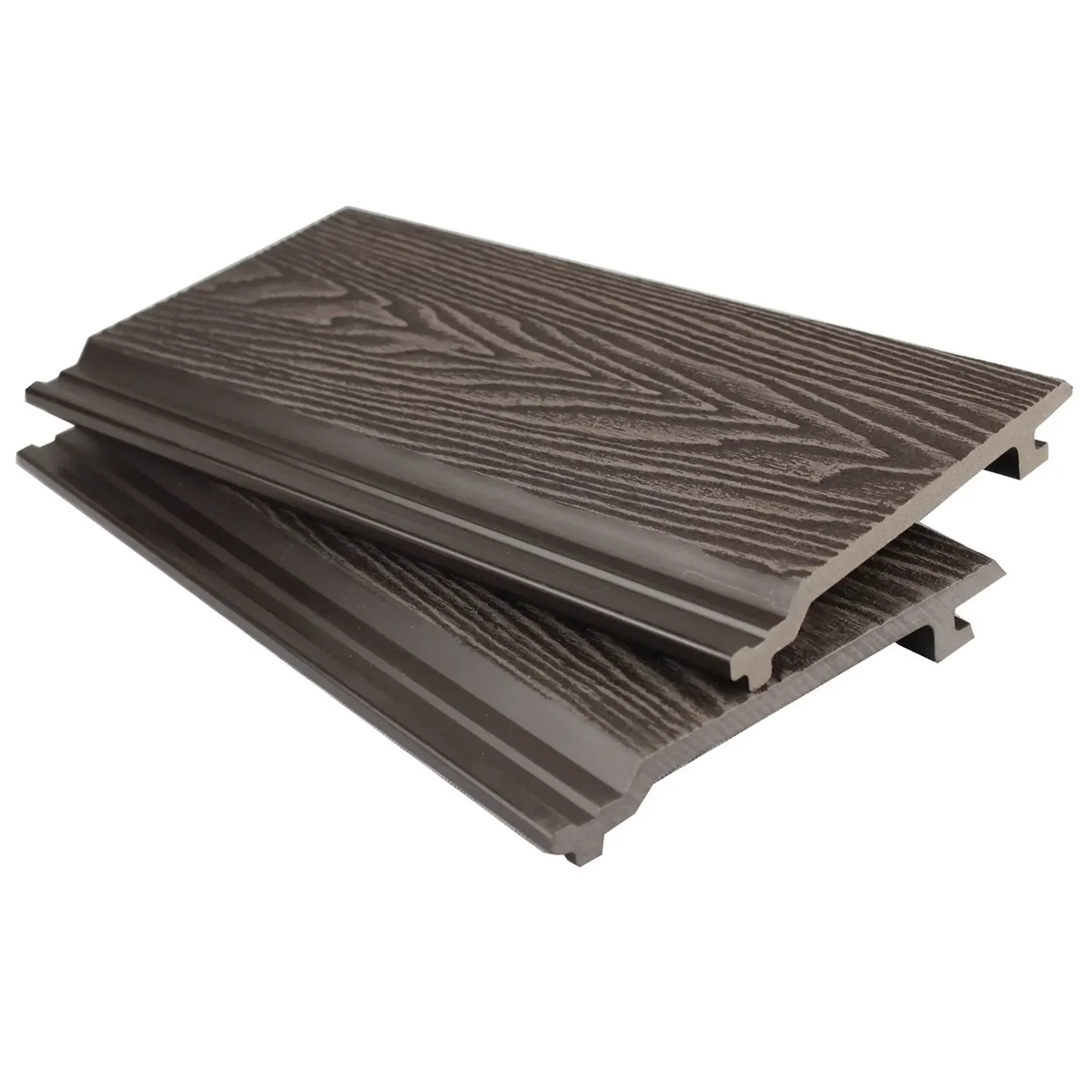 Woodgrain cladding sample — Chocolate