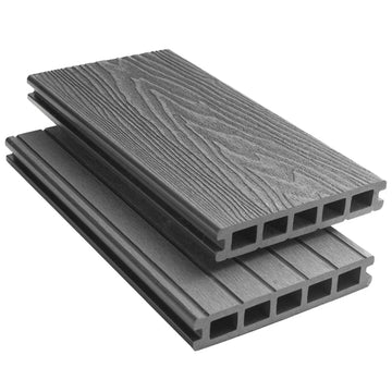 Elegance Grey composite decking — sample colour